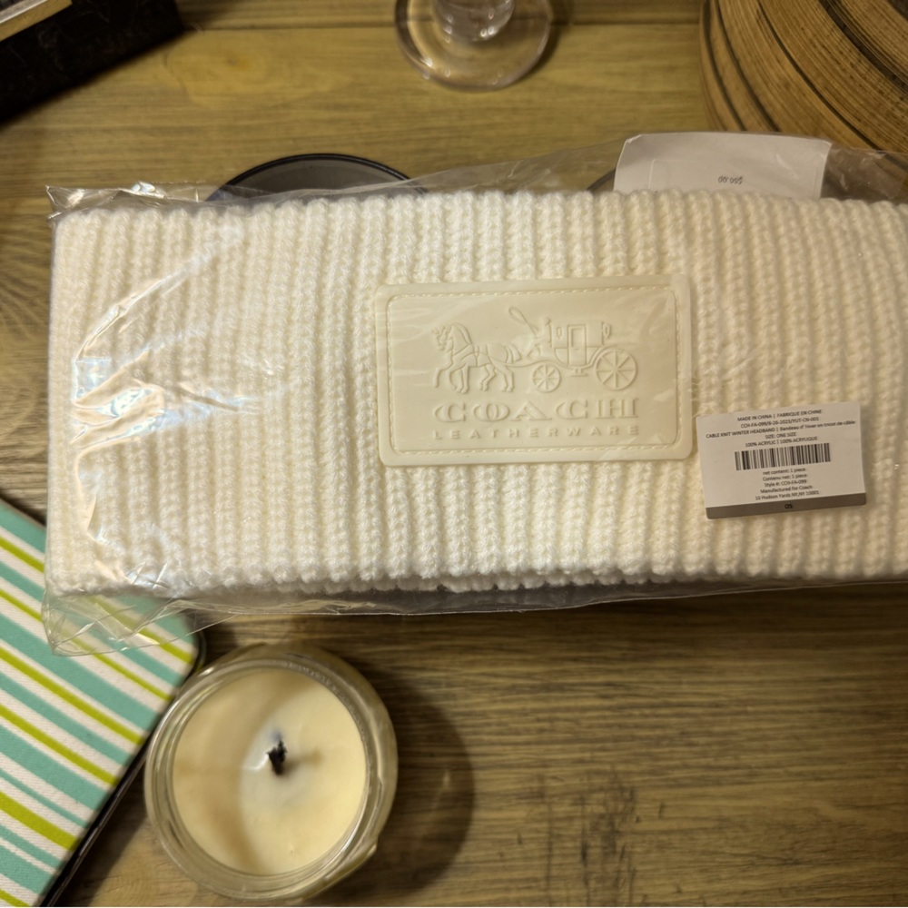 Coach headband nwt